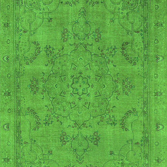 Oriental Green Industrial Rug, urb2178grn