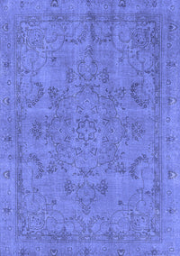 Oriental Blue Industrial Rug, urb2178blu