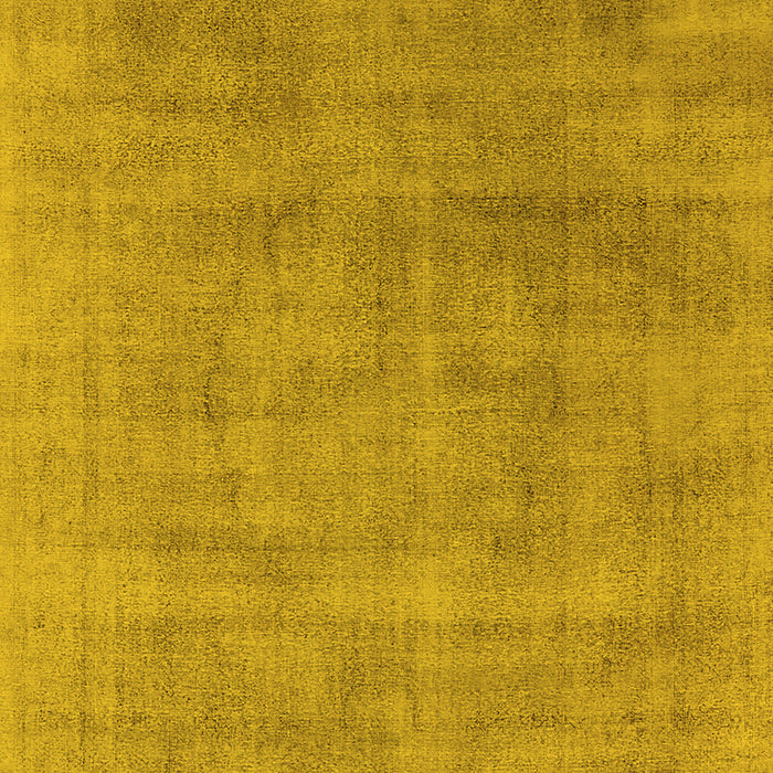 Machine Washable Oriental Yellow Industrial Rug, wshurb2179yw