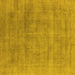 Square Oriental Yellow Industrial Rug, urb2179yw