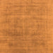 Square Oriental Orange Industrial Rug, urb2179org