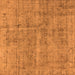 Square Oriental Orange Industrial Rug, urb2180org