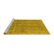 Sideview of Machine Washable Oriental Yellow Industrial Rug, wshurb2180yw