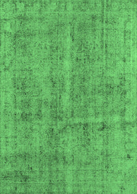 Oriental Emerald Green Industrial Rug, urb2180emgrn