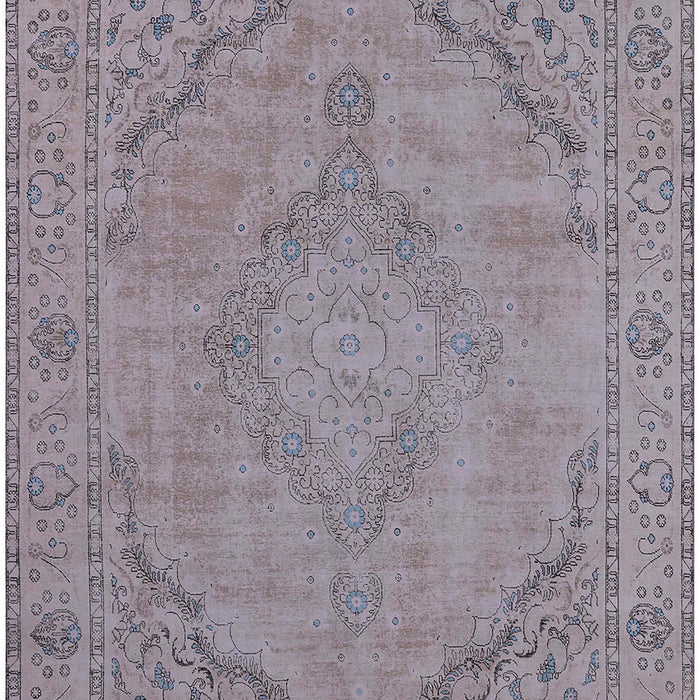 Mid-Century Modern Dark Gray Oriental Rug, urb2181