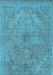 Oriental Light Blue Industrial Rug, urb2182lblu