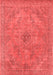 Oriental Red Industrial Area Rugs