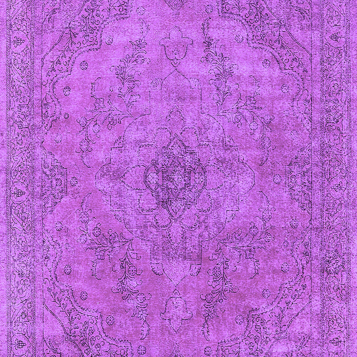Machine Washable Oriental Purple Industrial Area Rugs, wshurb2182pur