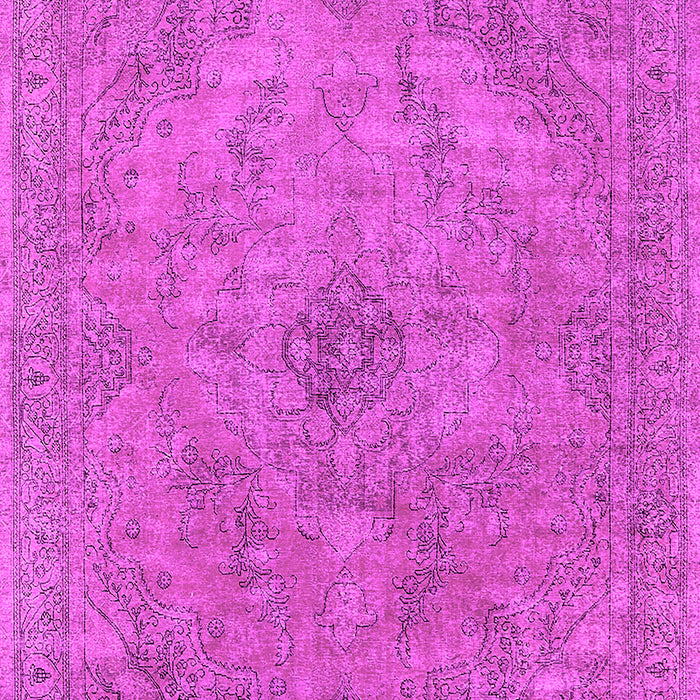 Machine Washable Oriental Pink Industrial Rug, wshurb2182pnk