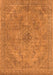 Oriental Orange Industrial Rug, urb2182org