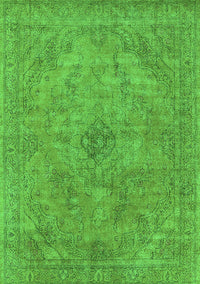 Oriental Green Industrial Rug, urb2182grn