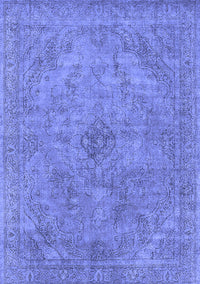 Oriental Blue Industrial Rug, urb2182blu