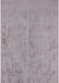 Machine Washable Industrial Modern Silver Pink Rug, wshurb2183