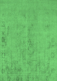 Oriental Emerald Green Industrial Rug, urb2183emgrn