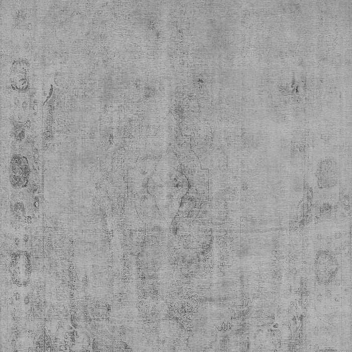 Machine Washable Oriental Gray Industrial Rug, wshurb2183gry