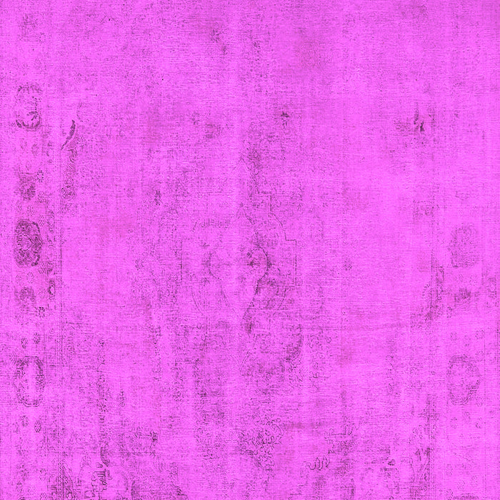 Machine Washable Oriental Pink Industrial Rug, wshurb2183pnk