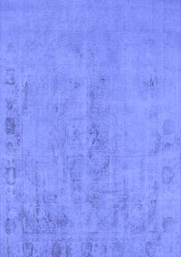 Oriental Blue Industrial Rug, urb2183blu