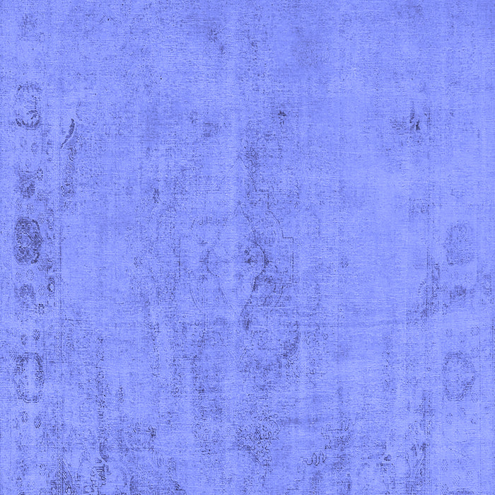 Oriental Blue Industrial Rug, urb2183blu
