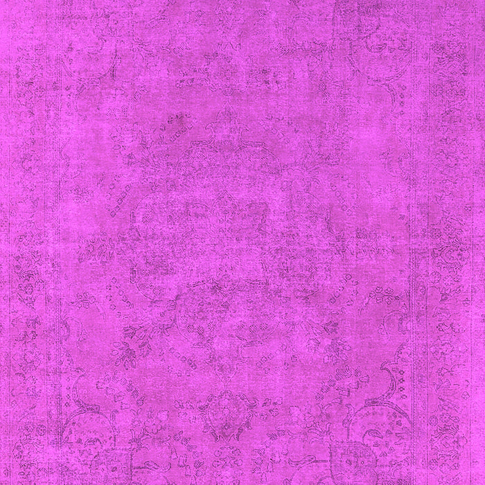 Machine Washable Oriental Pink Industrial Rug, wshurb2184pnk
