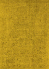 Oriental Yellow Industrial Rug, urb2184yw