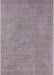 Mid-Century Modern Rose Purple Oriental Rug, urb2184