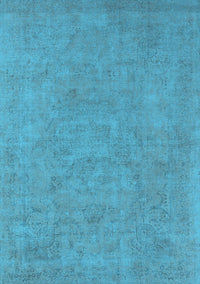 Oriental Light Blue Industrial Rug, urb2184lblu