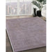 Machine Washable Industrial Modern Rose Dust Purple Rug in a Family Room, wshurb2184