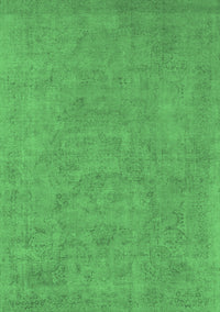 Oriental Emerald Green Industrial Rug, urb2184emgrn