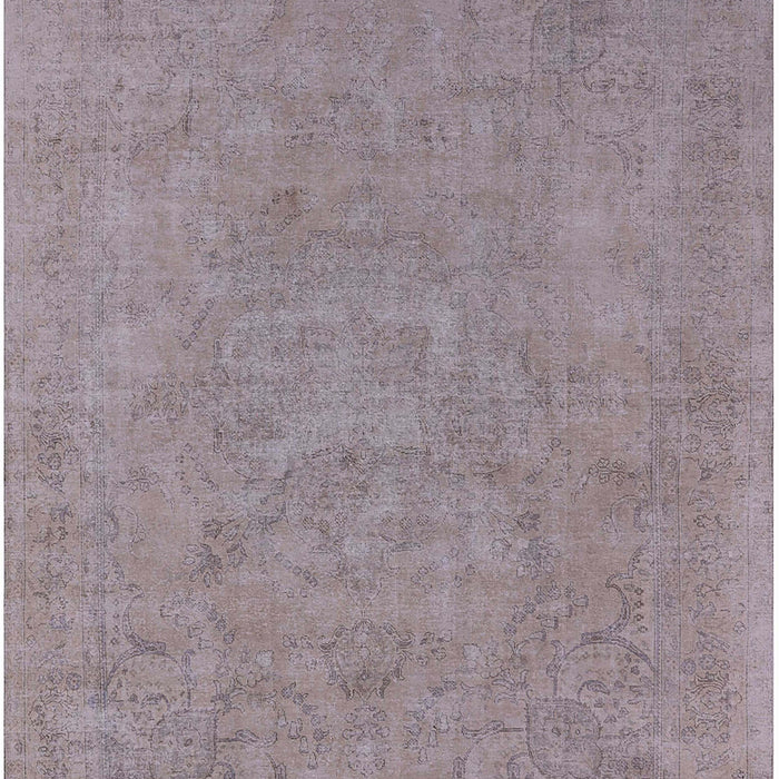 Machine Washable Industrial Modern Rose Dust Purple Rug, wshurb2184