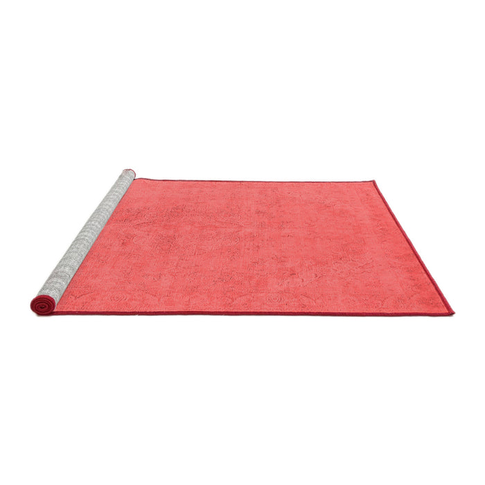 Industrial Red Washable Rugs