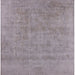 Square Mid-Century Modern Dark Gray Oriental Rug, urb2186