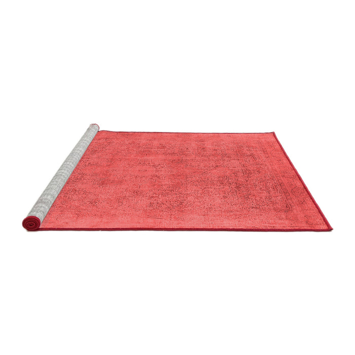 Industrial Red Washable Rugs