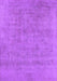 Machine Washable Oriental Purple Industrial Area Rugs, wshurb2186pur