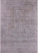 Mid-Century Modern Dark Gray Oriental Rug, urb2186