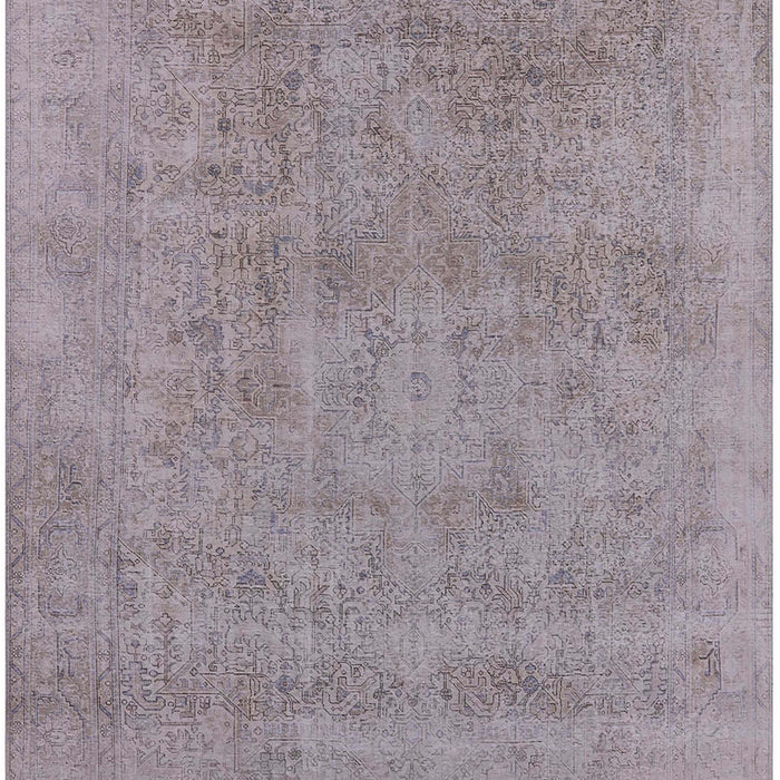 Mid-Century Modern Dark Gray Oriental Rug, urb2186