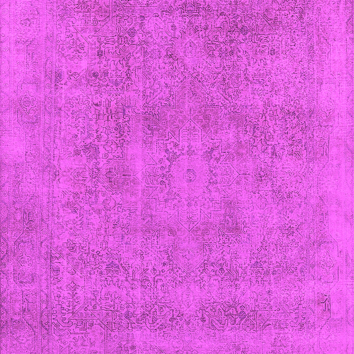 Machine Washable Oriental Pink Industrial Rug, wshurb2186pnk