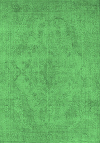 Oriental Emerald Green Industrial Rug, urb2187emgrn