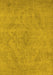 Oriental Yellow Industrial Rug, urb2187yw