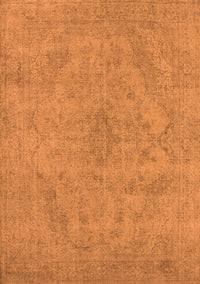 Oriental Orange Industrial Rug, urb2187org