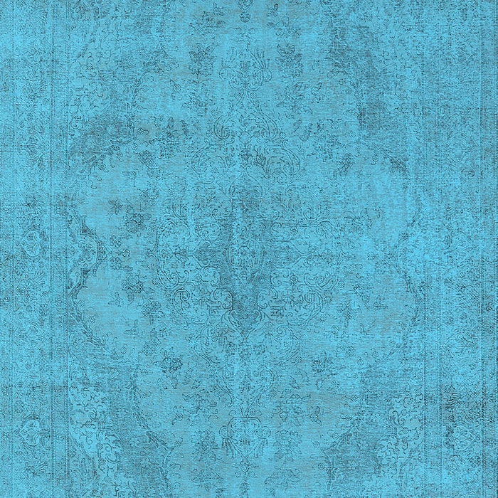 Oriental Light Blue Industrial Rug, urb2187lblu