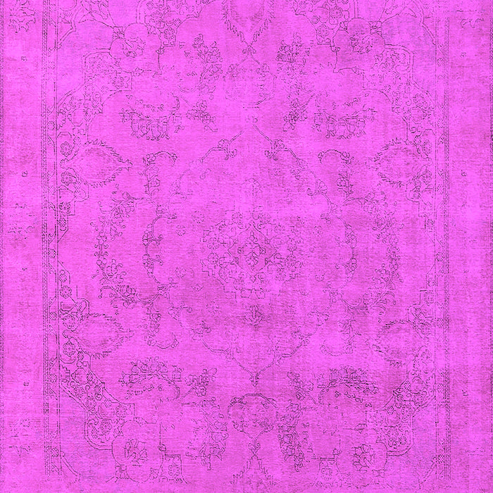 Machine Washable Oriental Pink Industrial Rug, wshurb2188pnk