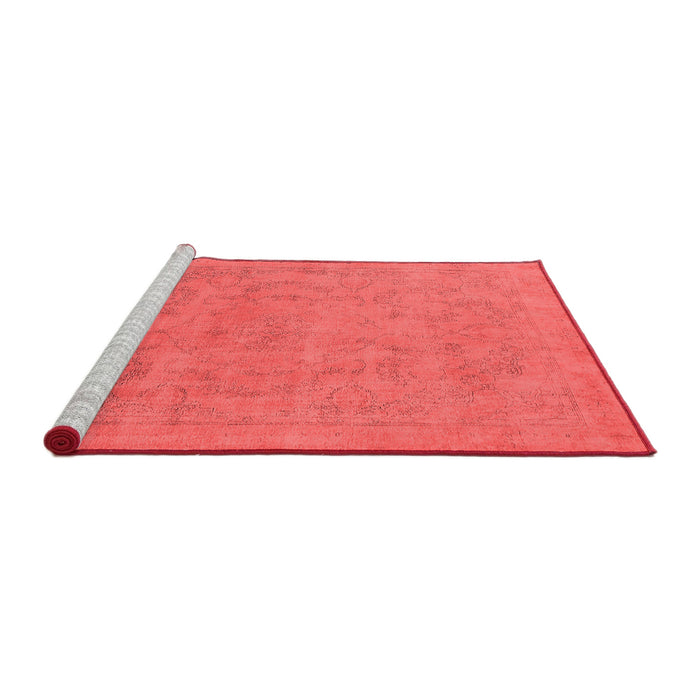Industrial Red Washable Rugs