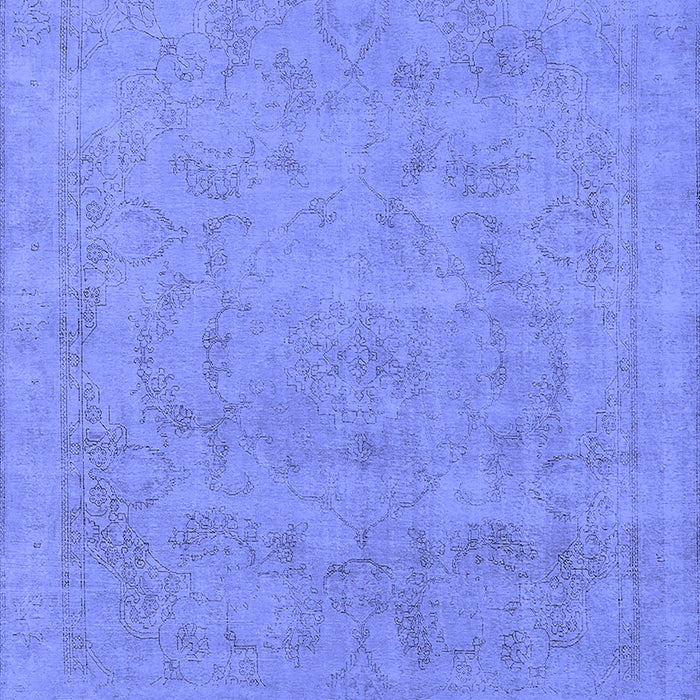 Oriental Blue Industrial Rug, urb2188blu