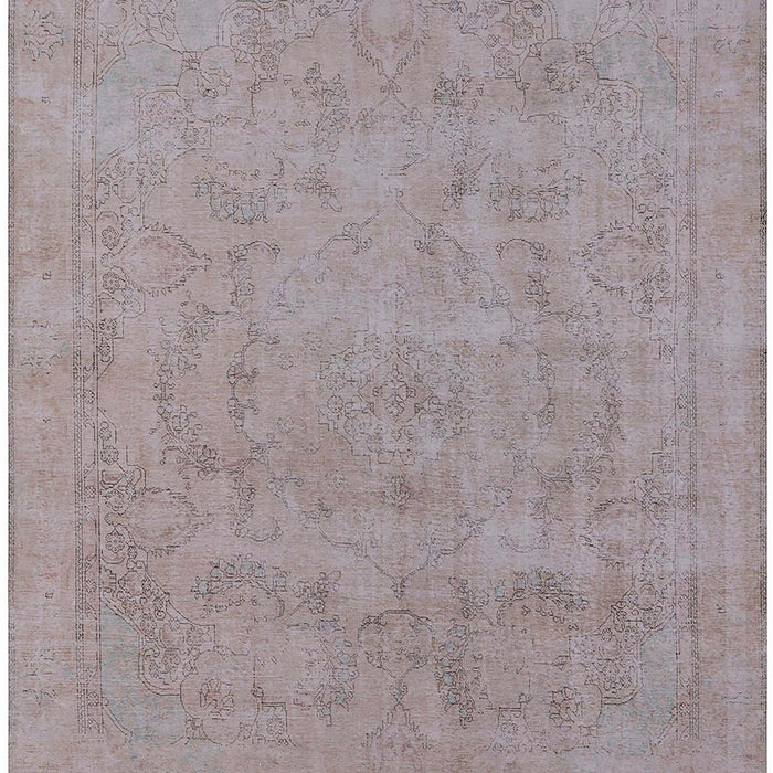 Mid-Century Modern Pink Oriental Rug, urb2188