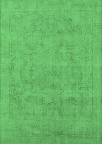 Oriental Emerald Green Industrial Rug, urb2188emgrn