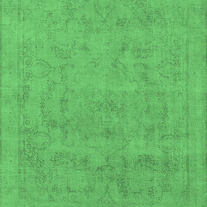 Oriental Emerald Green Industrial Rug, urb2188emgrn