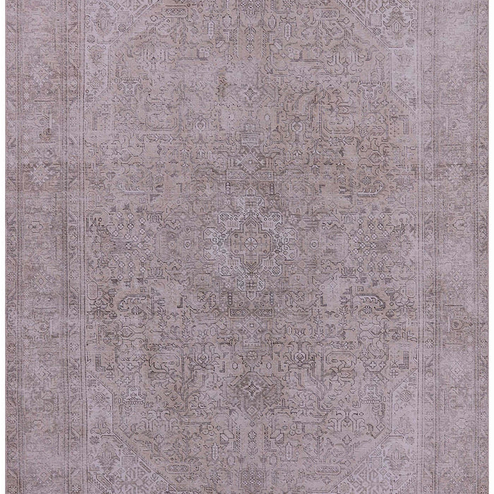 Machine Washable Industrial Modern Silver Pink Rug, wshurb2189