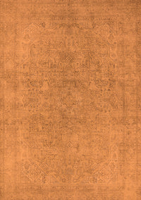 Oriental Orange Industrial Rug, urb2189org