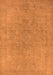 Oriental Orange Industrial Rug, urb2189org