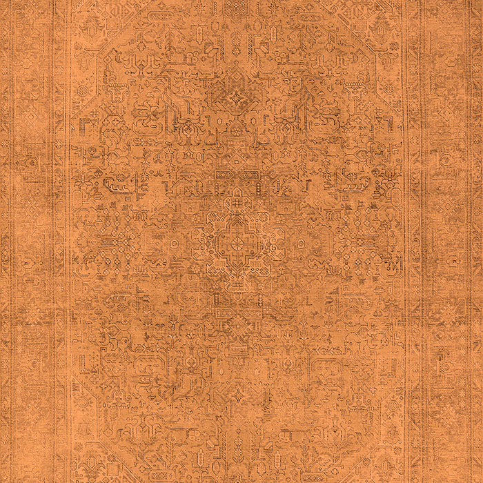 Oriental Orange Industrial Rug, urb2189org
